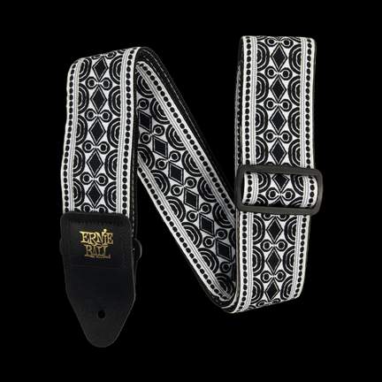 Ernie Ball Strap Beatnik Black Jacquard