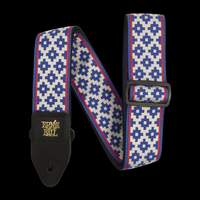 Ernie Ball Strap Blue Crux Jacquard 