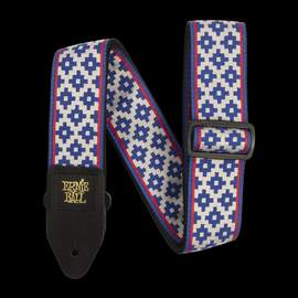 Ernie Ball Strap Blue Crux Jacquard 