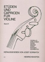 Etüden und Capricen für Violine 2