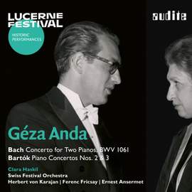 Géza Anda and Clara Haskil play Bach and Bartok