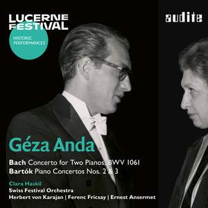 Géza Anda and Clara Haskil play Bach and Bartok