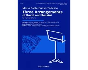 Three Arrangements of Ravel and Rossini