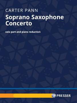 Pann, C: Soprano Saxophone Concerto