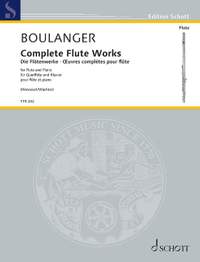 Boulanger, L: Complete Flute Works