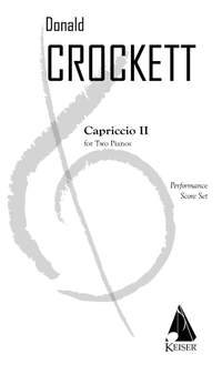 Donald Crockett: Capriccio II for Two Pianos