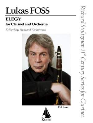 Lukas Foss: Elegy for Clarinet and Orchestra