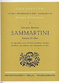 Sammartini, G B: Sonata D-Dur D major