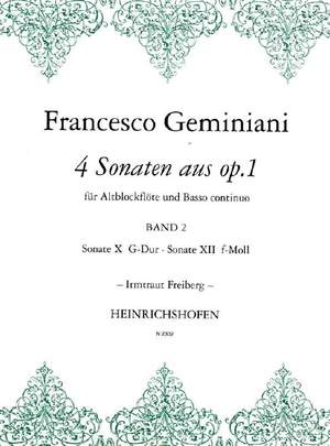 Geminiani, F: 4 Sonaten aus op. 1 2
