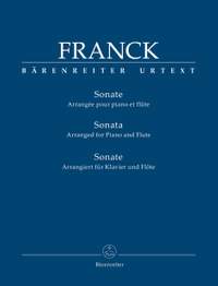 Franck, César: Sonata for piano and violin