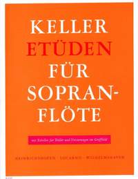 Keller, G: Etüden für die Sopranblockflöte