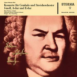 Bach: Konzerte für Cembalo und Streichorchester F-Moll