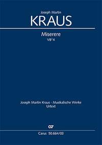 Joseph Martin Kraus: Miserere in C minor, VB2 4