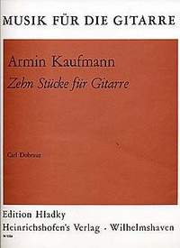 Kaufmann, A: Zehn Stücke für Gitarre