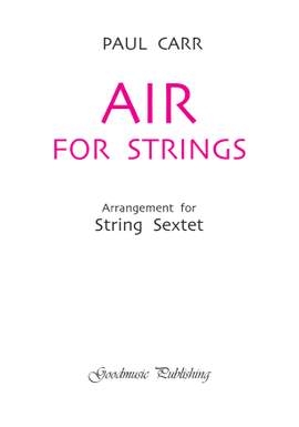 Paul Carr: Air for Strings