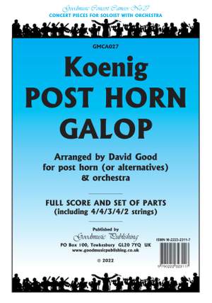 Hermann Koenig: Post Horn Galop for orchestra