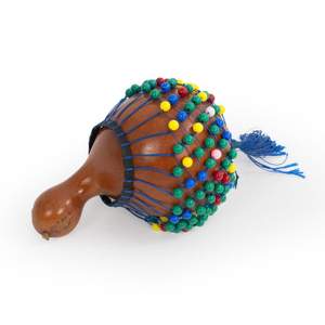 Percussion Plus Honestly Made African cabasa with beads - small