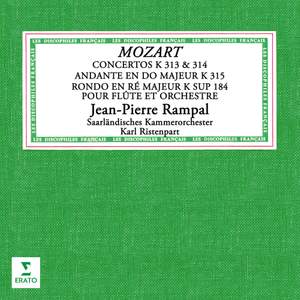 Mozart: Concertos, Andante et Rondo pour flûte et orchestre