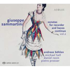 Sammartini: Sonatas For Recorder and b.c. Volume 2