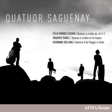 Mendelssohn, Ravel & Sollima: String Quartets