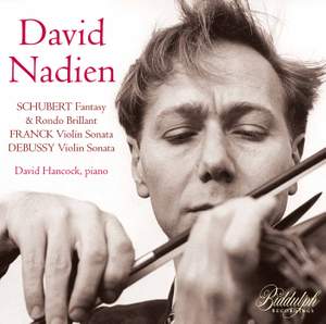 David Nadien Plays Schubert, Franck & Debussy Product Image