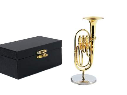 Tuba with stand & gift case