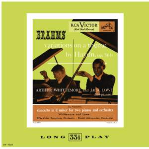 Poulenc: Concerto for 2 Pianos - Brahms: Haydn Variations