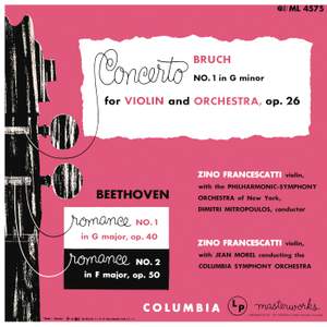Bruch: Concerto No. 1 in G Minor - Beethoven: Violin Romances - Saint-Saens: Violin Concertos