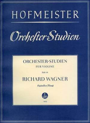 Wagner, R: Orchesterstudien für Violine Vol. 18