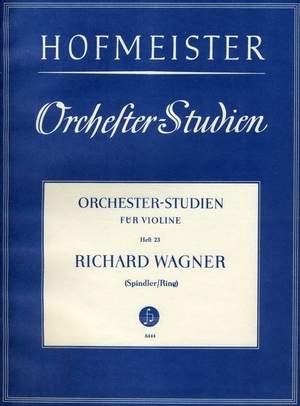 Wagner, R: Orchesterstudien für Violine Vol. 23