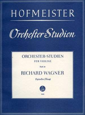 Wagner, R: Orchesterstudien für Violine Vol. 24
