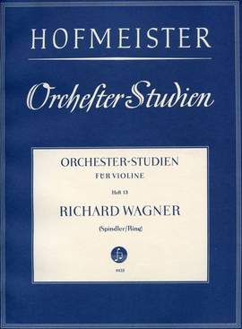 Wagner, R: Orchesterstudien für Violine Vol. 13