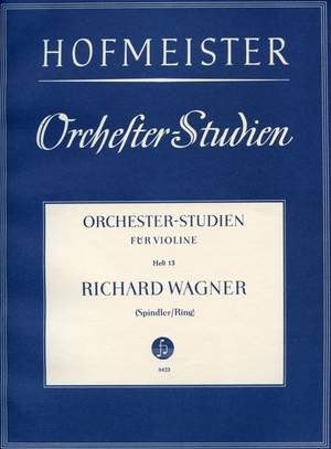 Wagner, R: Orchesterstudien für Violine Vol. 13