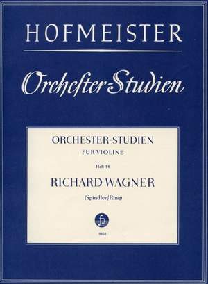 Wagner, R: Orchesterstudien für Violine Vol. 14