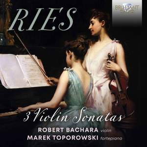 Ries: 3 Violin Sonatas Product Image