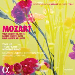 Mozart: Concertos for Violin, Bassoon & Piano Product Image