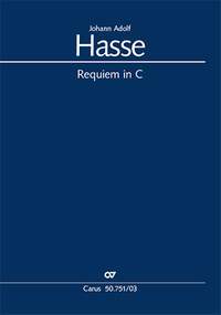 Hasse, Johann Adolf: Requiem in C major