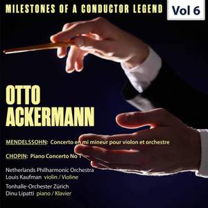 Milestones of a Conductor Legend: Otto Ackermann, Vol. 6 (Live)
