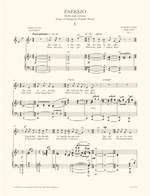 Kodaly, Zoltan: Enekszo Op.1 (voice and piano) Product Image