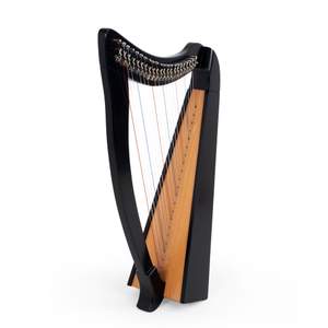 MMX celtic harp in black - 22 strings