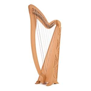 MMX celtic harp in natural - 36 strings