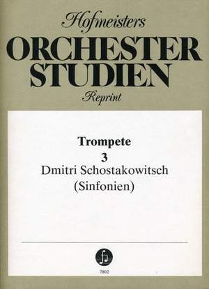 Shostakovich, D: Orchesterstudien für Trompete 3 Vol. 3