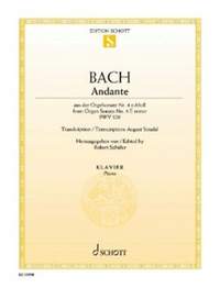 Bach, J S: Andante from Organ Sonata No. 4 in E minor, BWV528