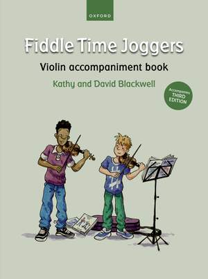 Blackwell, Kathy: Fiddle Time Joggers Violin Accompaniment Book (for Third Edition)