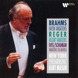 Brahms: Haydn Variations, Op. 56a - Reger: Mozart Variations, Op. 132 - Ives: Variations on 'America'