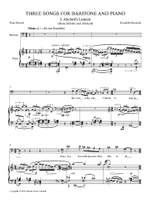 Elizabeth Maconchy: Three Songs for Baritone and Piano Product Image
