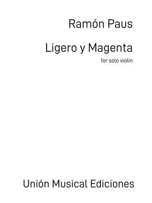 Ramón Paus: Ligero y Magenta