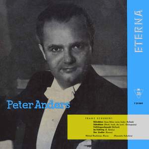 Peter Anders: Lieder von Schubert