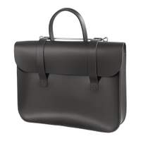 Oxford Traditional leather music case - Grey