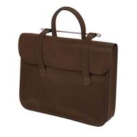 Oxford Traditional leather premium music case - Cacoa